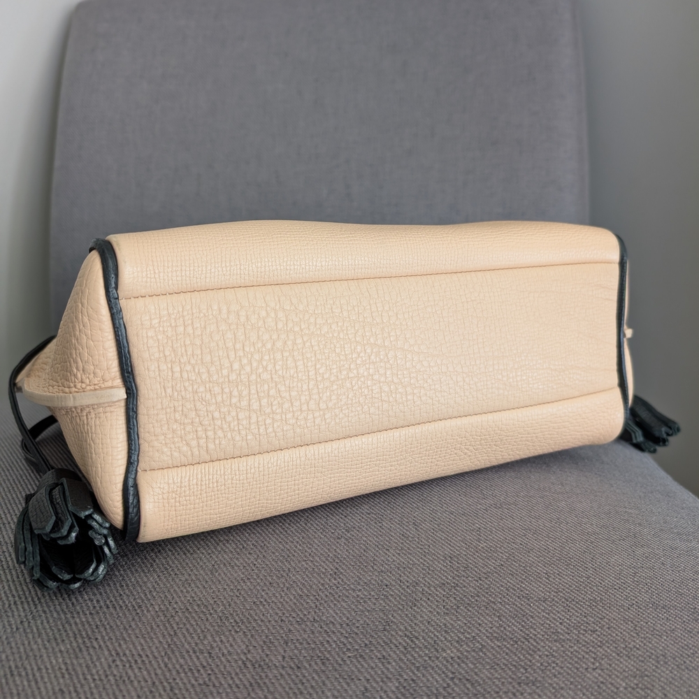 Longchamp Small Penelope Leather Tote Bag - Picture 4 of 10
